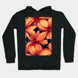 Beautiful Orange Flowers, for all those who love nature #155 Hoodie